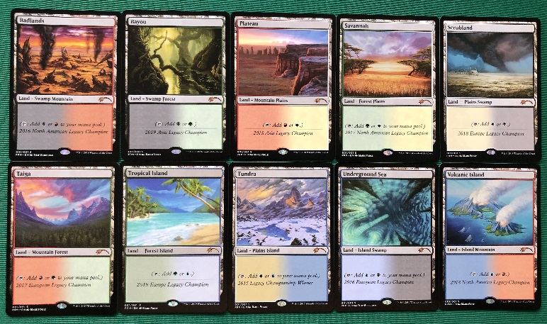 Dual Land Vintage Championship Winner (10 carte totali) Vintage Championship